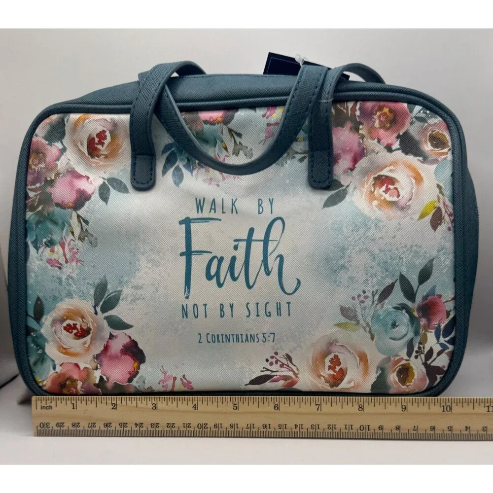 decorative cover Bible cover with handle and inside pockets